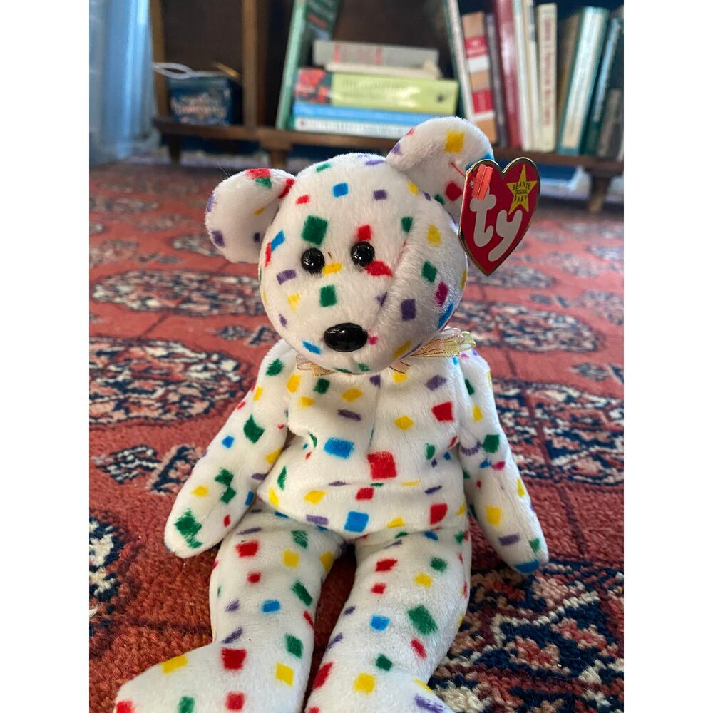 TY 2K TY Beanie Baby Bear Plush Small 8-1/2"‎ Teddy Bear